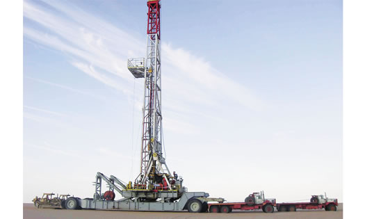 Đất Hệ thống Rig Di chuyển