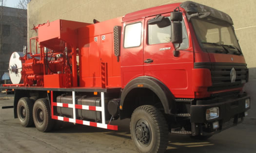 Well clean out and Paraffin Removal Truck