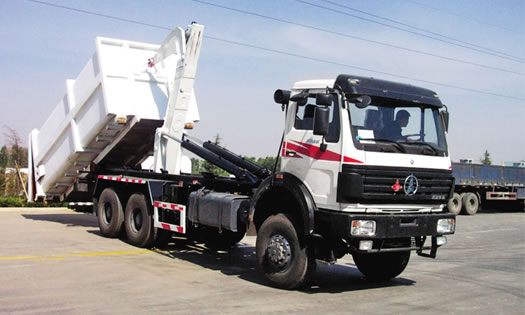 Dump Truck với thủy lực Arm