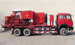 Single Pump Cementing Truck